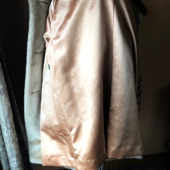 Vintage mink collar union made blonde jacket - Picture 14 of 14